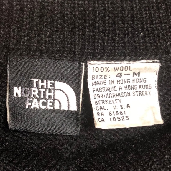 Vintage 90s North Face Fair Isle Nordic Sweater - Picture 4 of 5